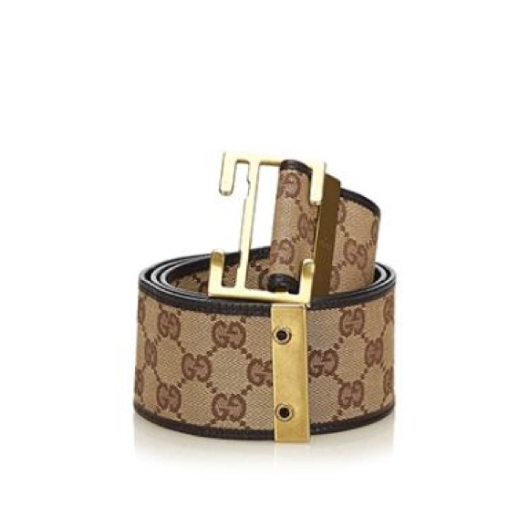 AUTHENTIC GUCCI monogram Belt - Picture 5 of 7